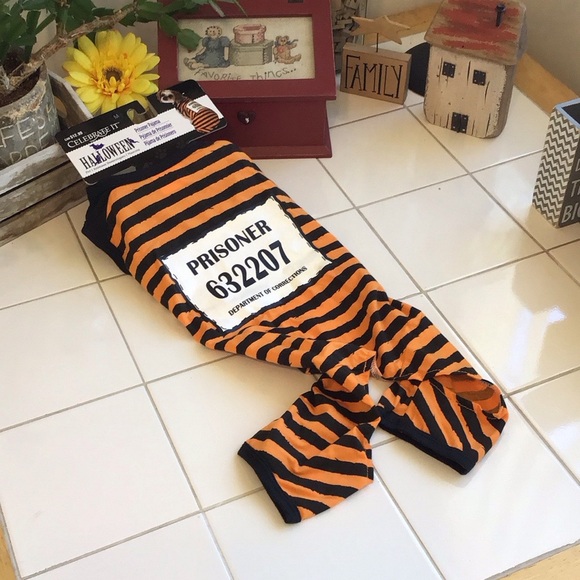 Pet Prisoner PJs Costume NWT (#3) - Picture 2 of 6
